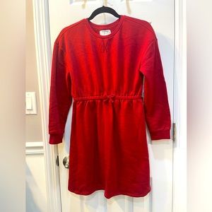 NWT GIRLS FLEECE SWEATER DRESS